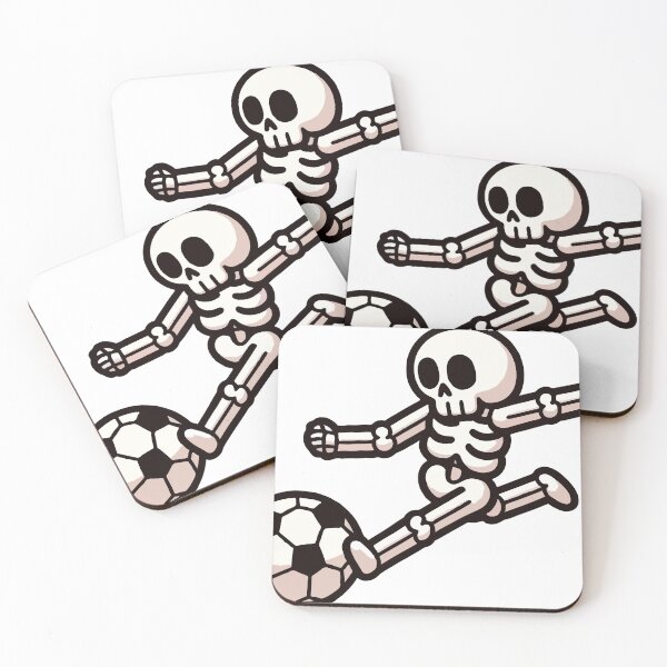 Item preview, Skeleton Playing Soccer designed and sold by OniumEth.