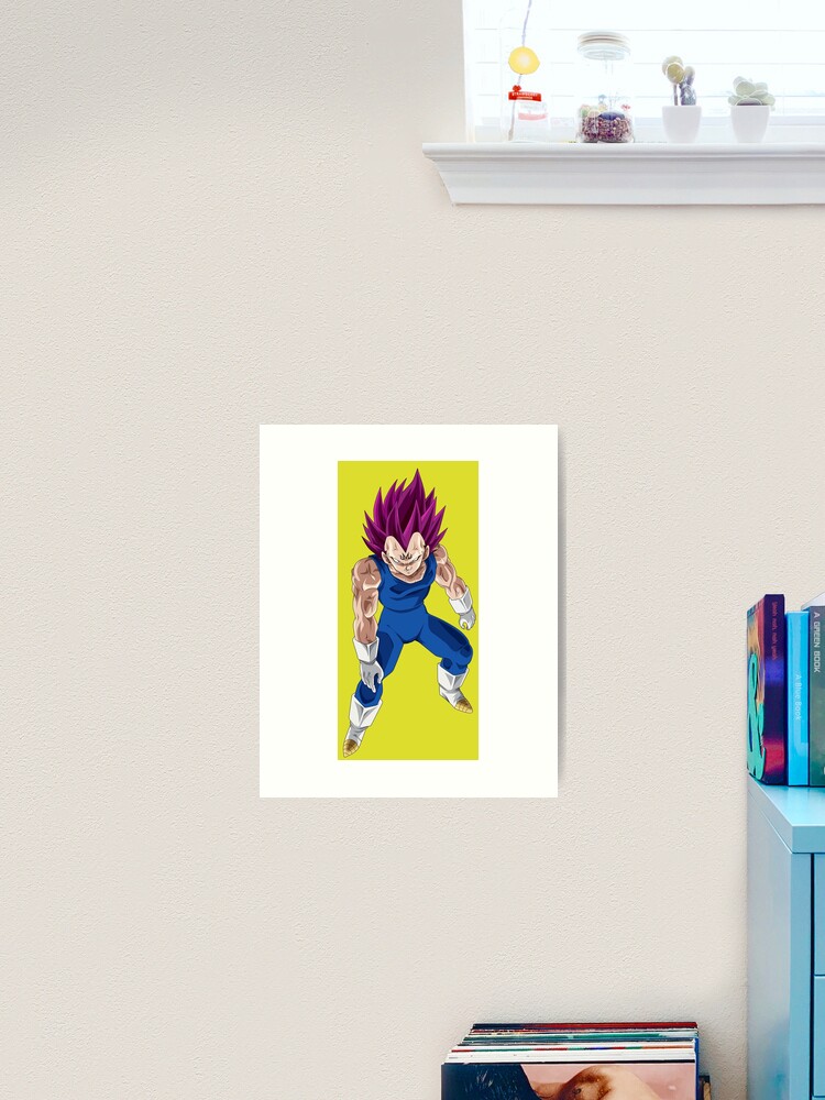 Majin Vegeta ULTRA EGO Art Print for Sale by zazats