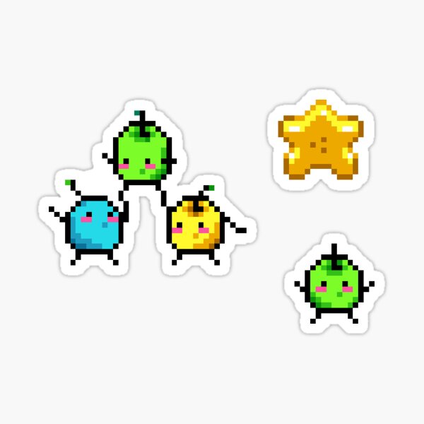 Aperçu de l'œuvre Pack Junimo - Autocollants & Magnets créée et vendue par TheLynx72.