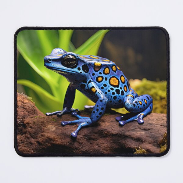 Item preview, Blue and Yellow Poiston Dart Frog designed and sold by Elisabeth Lucas.