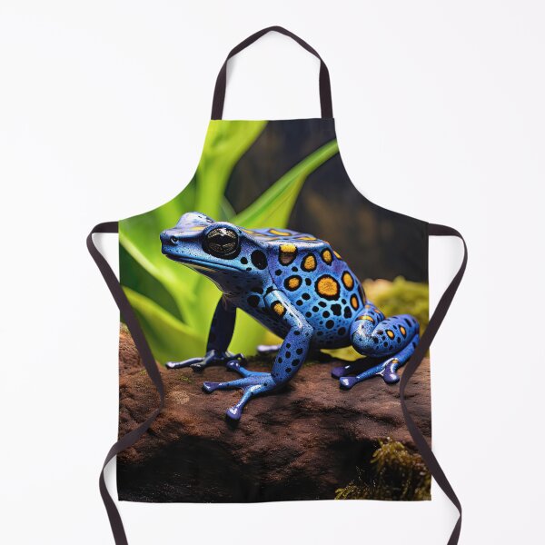 Item preview, Blue and Yellow Poiston Dart Frog designed and sold by Elisabeth Lucas.