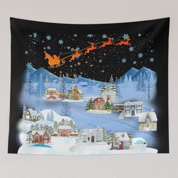 Item preview, Magical Christmas Village designed and sold by my-green-gecko.