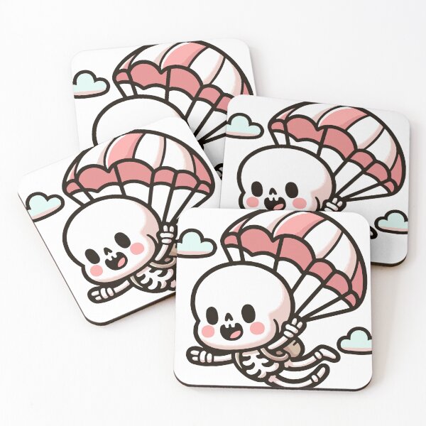 Item preview, Skydiving Skeleton designed and sold by OniumEth.