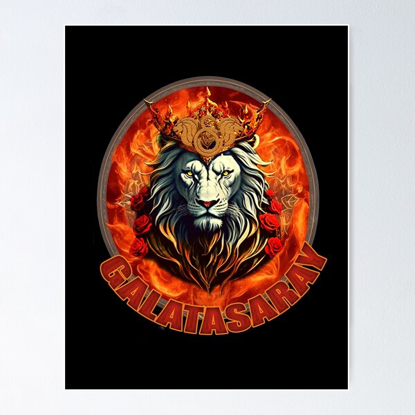 Wallpaper Galatasaray SK Illustration Poster for Sale by