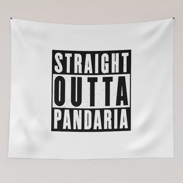 Artikelvorschau, Lustiges Warcraft Straight Outta Pandaria Design entworfen und verkauft von jmtees6.