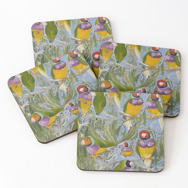 Item preview, Gouldian finches designed and sold by KeLu.