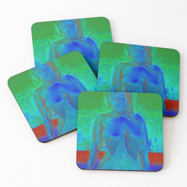 Item preview, Female nude, semi-abstract digital painting designed and sold by pulchritude560.