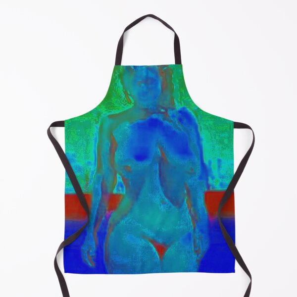 Item preview, Female nude, semi-abstract digital painting designed and sold by pulchritude560.