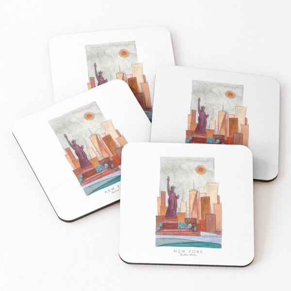 Artikelvorschau, New York, New York entworfen und verkauft von ReynoIllustration.