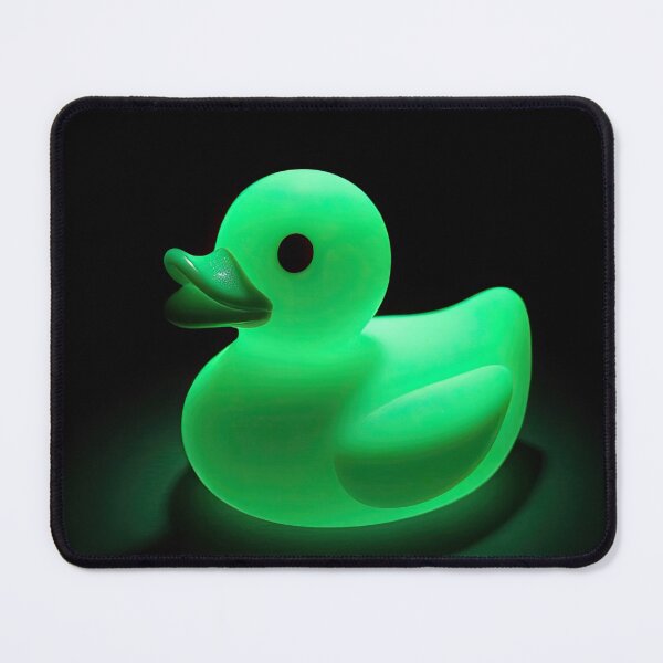 Item preview, Programmer's glow in the dark rubber ducky designed and sold by stylesynthesis.