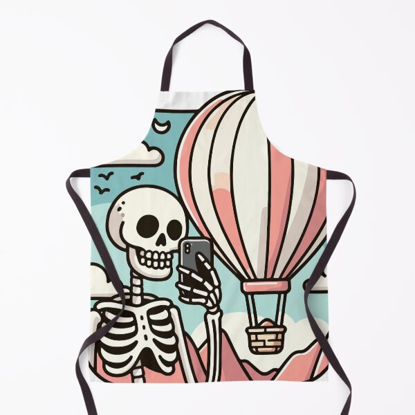 Item preview, Skeleton with a Hot Air Balloon designed and sold by OniumEth.
