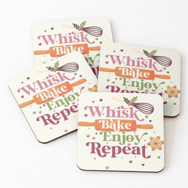 Item preview, Happy Holidays 28. The Recipe for Fun Whisk, Bake, Enjoy, Repeat designed and sold by amahechoamano.