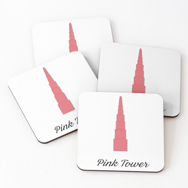Item preview, Montessori Pink Tower designed and sold by TeyMank.