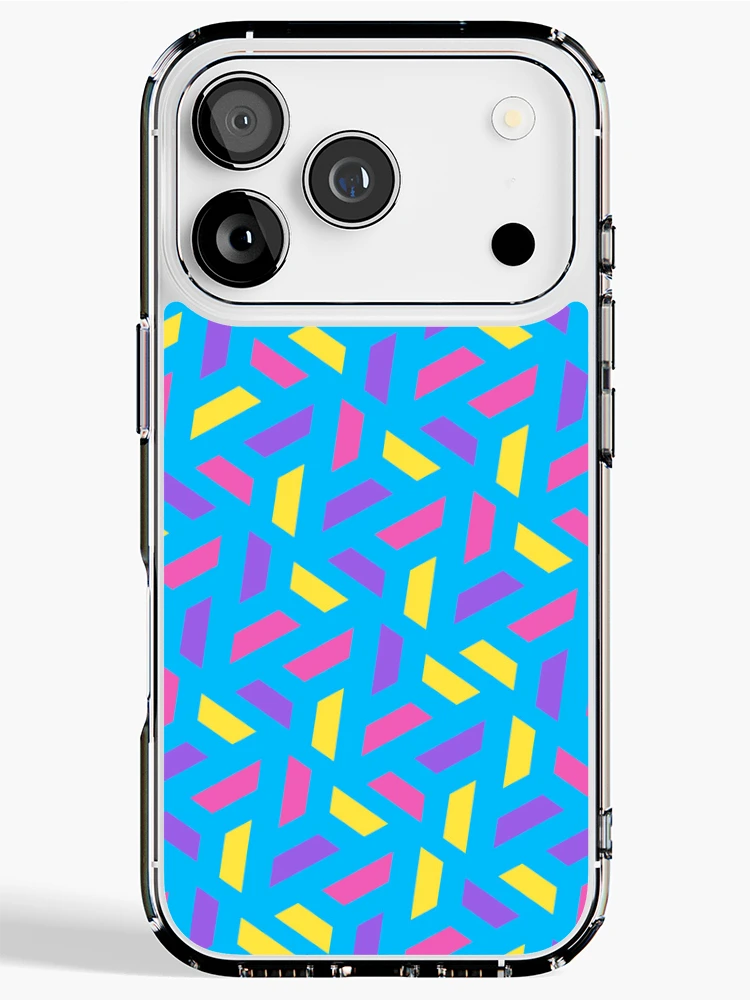 Thumbnail 1 of 5, iPhone Case, Colorful Geometric Pattern designed and sold by Patternliss.