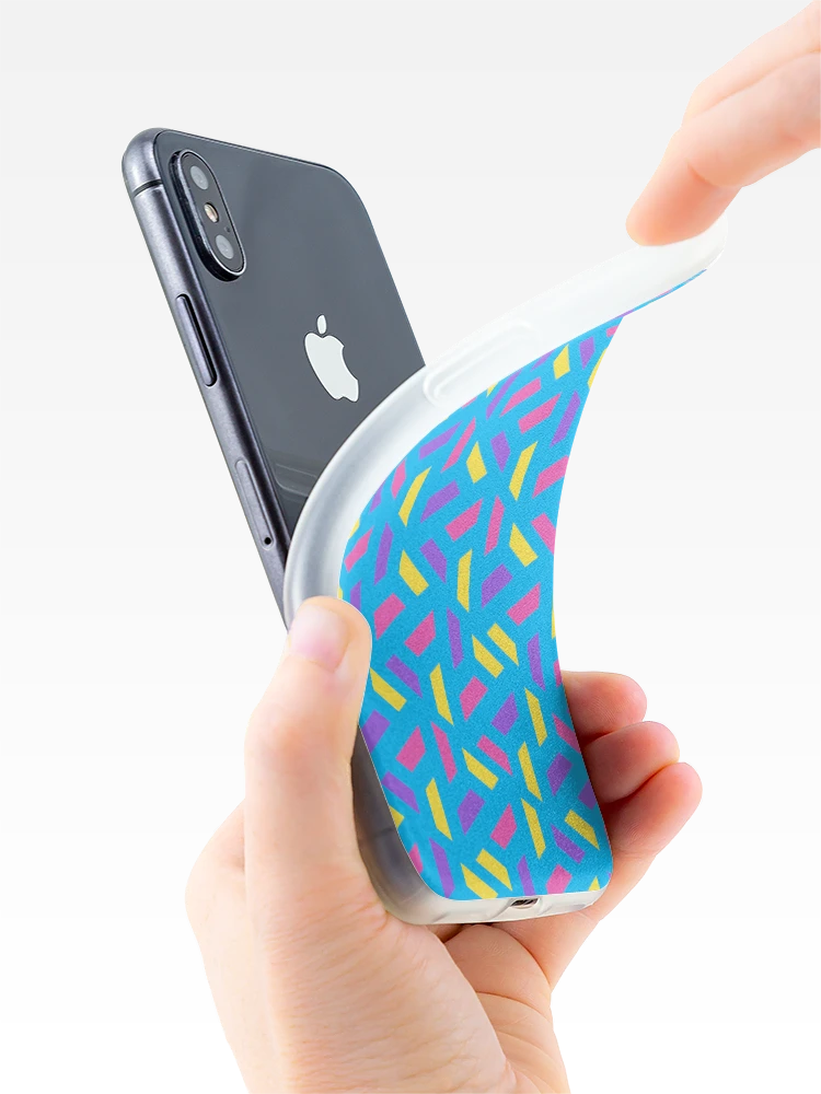 Thumbnail 4 of 5, iPhone Case, Colorful Geometric Pattern designed and sold by Patternliss.
