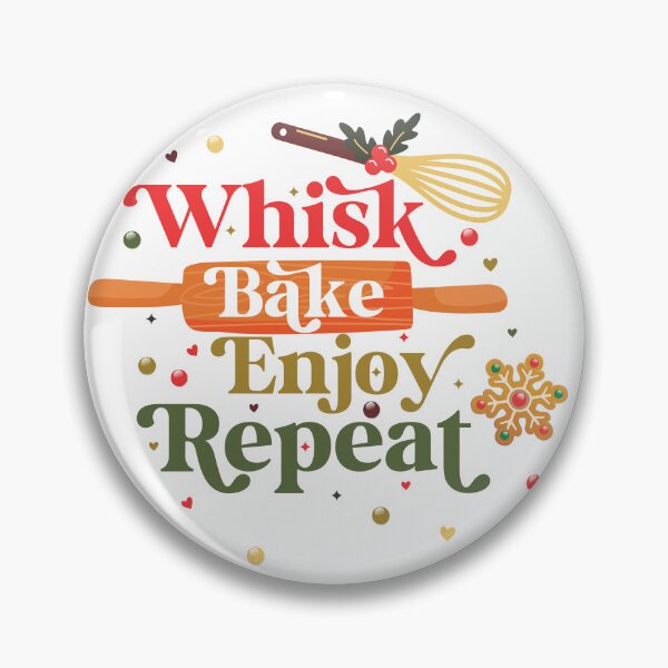 Item preview, Happy Holidays 29 The Recipe for Fun Whisk, Bake, Enjoy, Repeat designed and sold by amahechoamano.