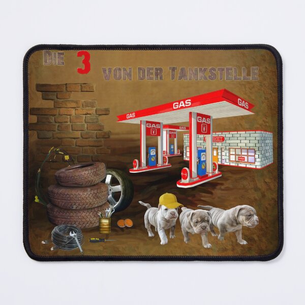 Item preview, Gas station dogs designed and sold by PS-Design.