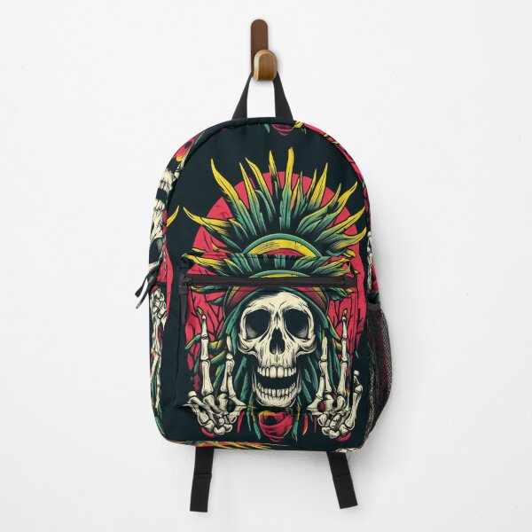 Item preview, Skull With Dreads Still Rocking designed and sold by DzinesByEarle.