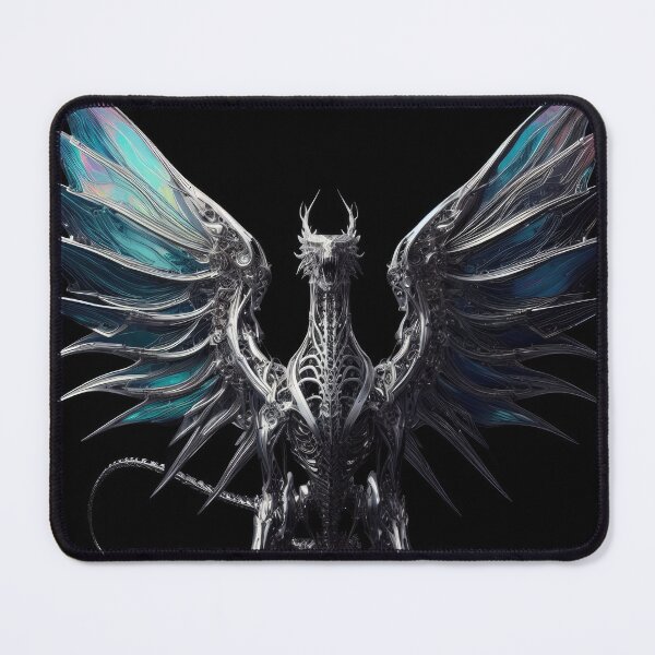 Item preview, mechanical dragon glass wings designed and sold by stylesynthesis.