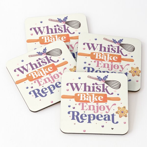 Item preview, Happy Holidays 30. The Recipe for Fun Whisk, Bake, Enjoy, Repeat designed and sold by amahechoamano.