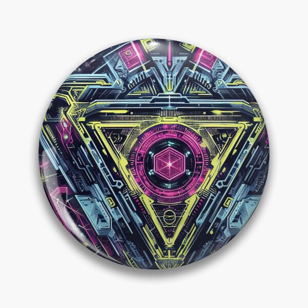 Item preview, Tech neon triangle designed and sold by stylesynthesis.