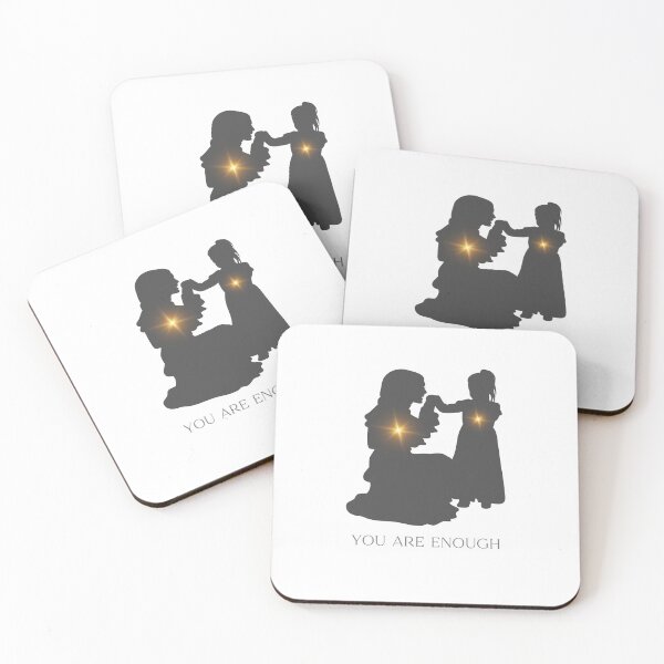 Item preview, Empowering Motherhood: Inspiring Woman and Inner Child Silhouette Design designed and sold by Mrrs-co.
