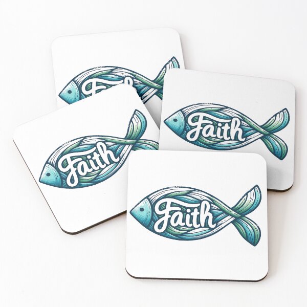 Item preview, Faith-Inscribed Christian Fish Symbol designed and sold by starpushers.
