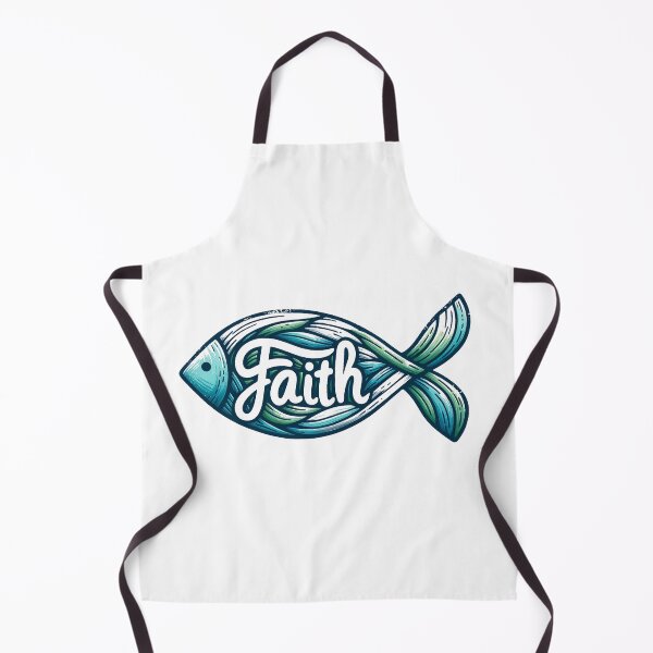 Item preview, Faith-Inscribed Christian Fish Symbol designed and sold by starpushers.