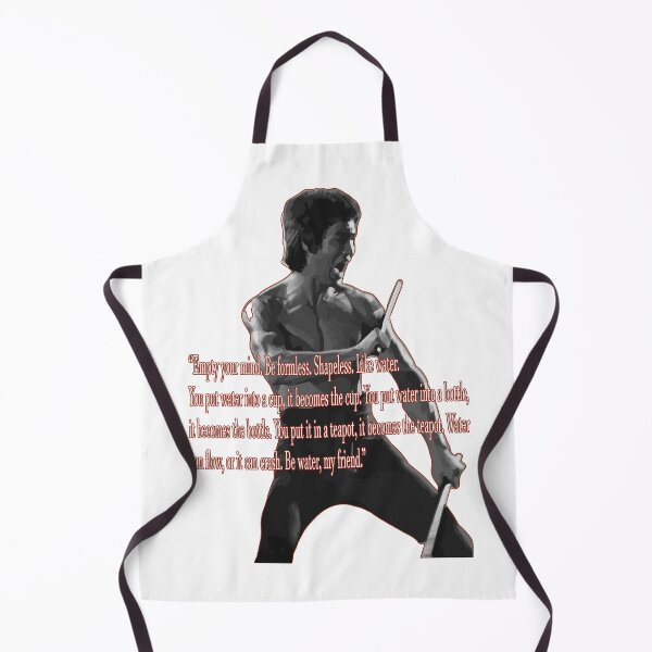 Item preview, Lee "Be Like Water" Quote designed and sold by chilltees4me.