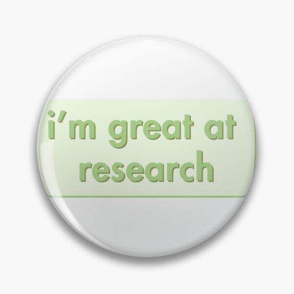 Item preview, i'm great at research - motivational for student or research or grad student - green designed and sold by StudyPuff.