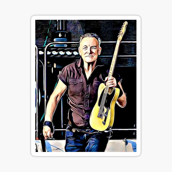 Aperçu de l'œuvre Bruce Springsteen créée et vendue par Jordan  Macallan.