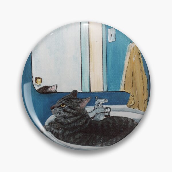 Item preview, Cat in a Sink designed and sold by gracefullizard.