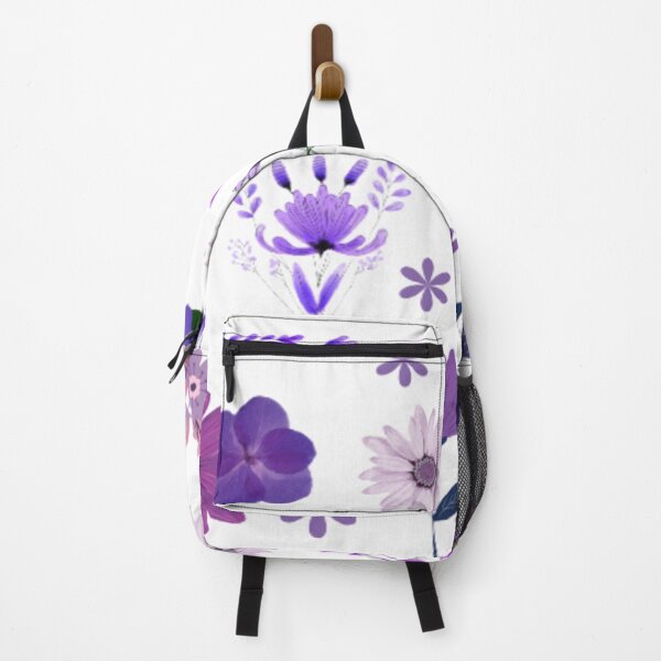 Item preview, Violet floral design designed and sold by Kimmi graphics.