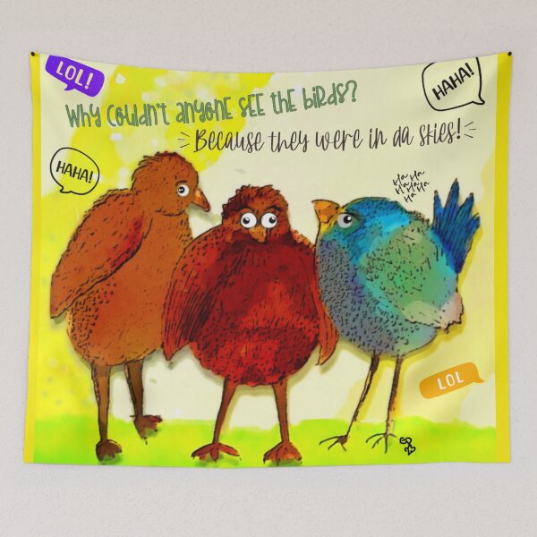 Item preview, Birds in Disguise Joke designed and sold by gleefulme.