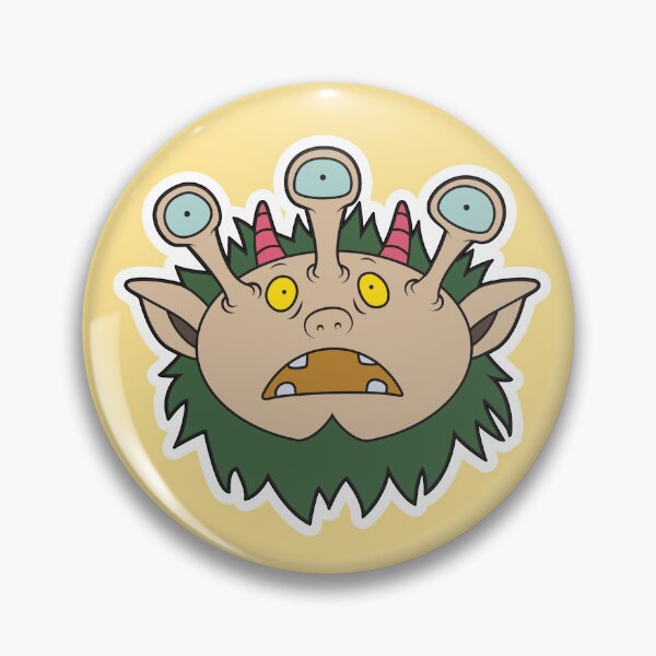 Item preview, MUNSTA - Surprised Brown Monster designed and sold by OWLSTANDING.