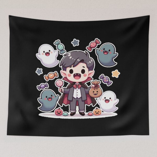 Item preview, Vampire's Sweet Soiree with Ghostly Pals designed and sold by Imagequest.