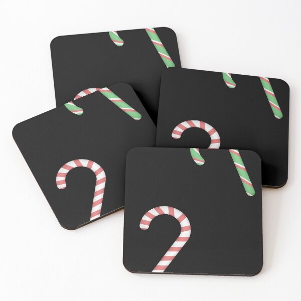 Item preview, 2 Candy Cane Sticker Set designed and sold by ClearAndHappy.