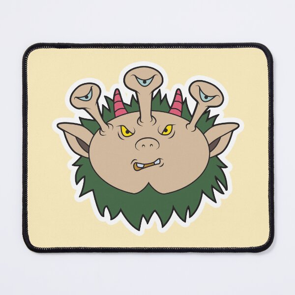 Item preview, MUNSTA - Angry Brown Monster designed and sold by OWLSTANDING.