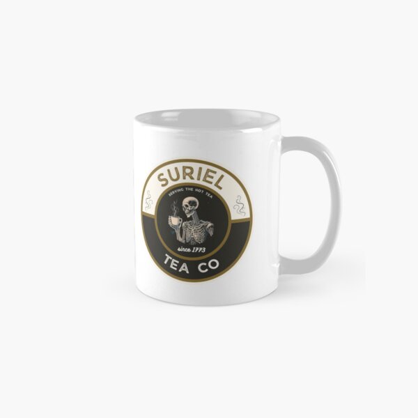 Aperçu de l'œuvre The Suriel Tea Co ACOTAR Sticker créée et vendue par pinespice.