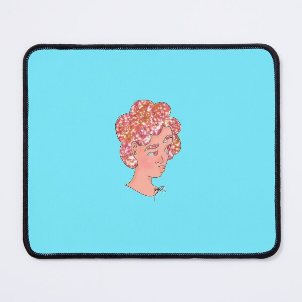 Item preview, Bright curly pink hair designed and sold by Lar1803.