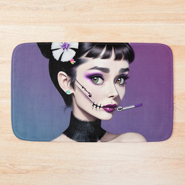 Item preview, Audrey Hepburn sugar skull Halloween special. 7 designed and sold by AnimeAero.