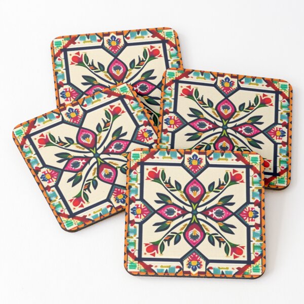 Item preview, Palestinian embroidered floral  designed and sold by Roxburylane.