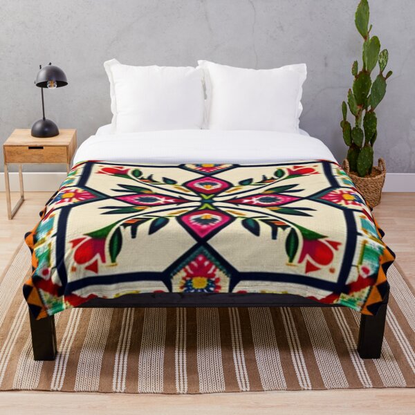 Item preview, Palestinian embroidered floral  designed and sold by Roxburylane.