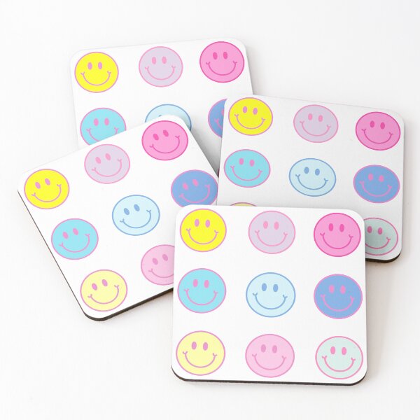 Item preview, 9-Pack Stickers Pastel Pink Blue Green 90s designed and sold by Art by Amanda.
