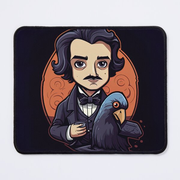 Item preview, Edgar Allan Poe | cute style designed and sold by ComicsFactory.
