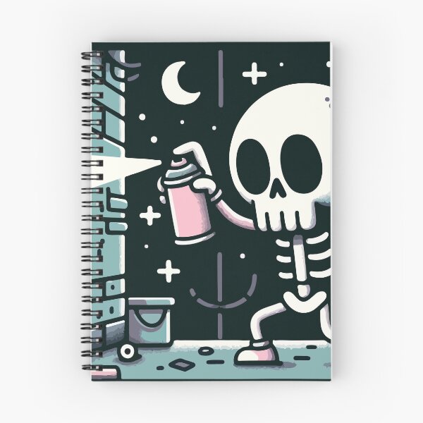 Item preview, Skeleton Street Art designed and sold by OniumEth.