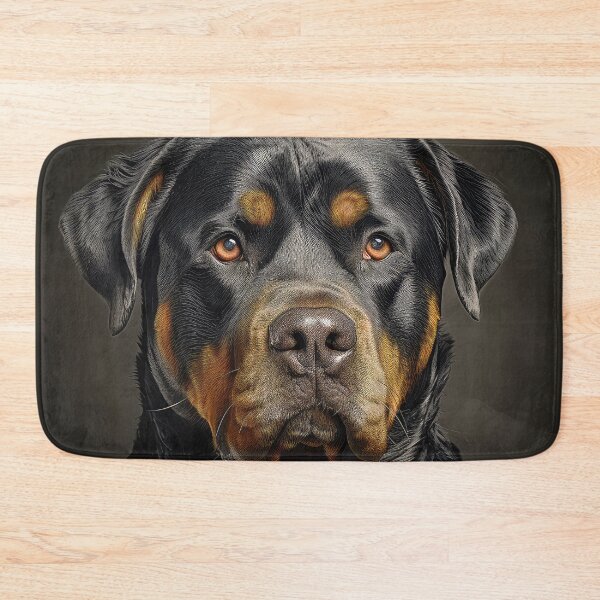Item preview, Rottweiler Portrait 01 designed and sold by Elisabeth Lucas.