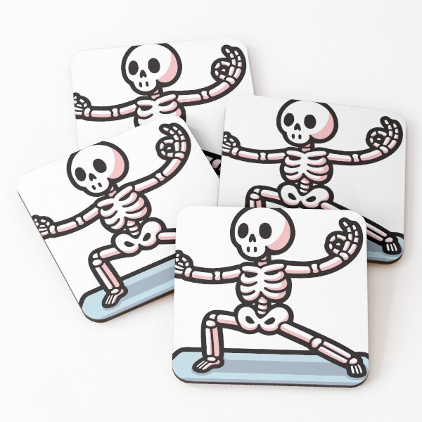 Item preview, Skeleton doing Yoga designed and sold by OniumEth.