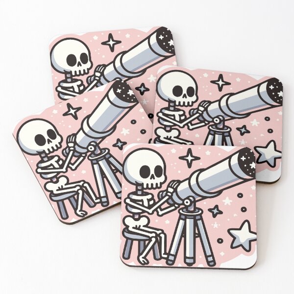 Item preview, Skeleton Observing the Stars designed and sold by OniumEth.