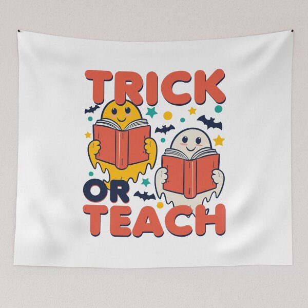 Item preview, Trick or Teach Cute Funny Halloween designed and sold by wingstar.